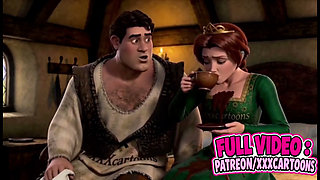 Shrek and Fiona - After Dark Animation