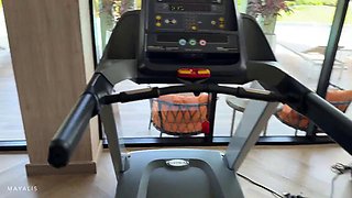 Cute Fitness Trainers First Session Gets Crazy!