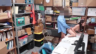 Skinny teen Carolina Sweets rides big cock with passion