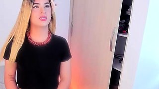 Small Titted Livia Toying Her Pussy
