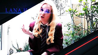 Horny Teen Filled Up And Left Leaking