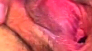 Lesbian Carrot Stuffing Stretches Wet Pussy Wide