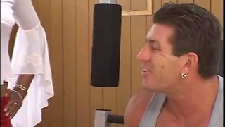 Hot black girls seduce athletics coach