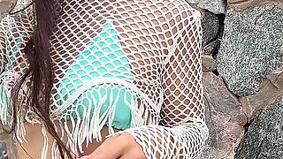 Beauty Bikini Pleasure and Sexy Dance on the Beach