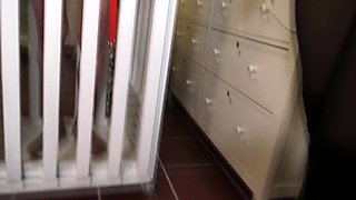 slaves have to drink pee of bowl