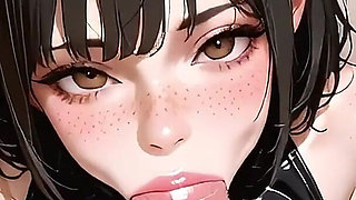 Horny Sian Slut Blowjob and Wet Pussy Fuck! Ai Anime