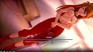 My Hentai Fantasy - The Deal With Asuka From Evangelion To Fuck Her Pink Pussy