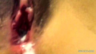 Blonde is flashing her big boobs in the outdoors