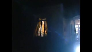 Blonde MILF in Stockings Gets Lesbian Bondage and Squirting Orgasm