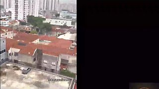 My neighbor banged me on the balcony with everyone witnessing. I went to my neighbor's room to ask for a contraption, and when I got there, I eyed his succulent good-sized fuck-stick, I couldn't fight back. We torn up on the balcony and the cheating just