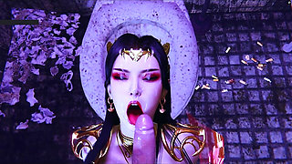 Virtual Aphrodite in Motion: Curves Divine - 3D Animation Hentai