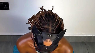 Cat Woman Destroys Her Wet Sloppy Throat Just for Yoy