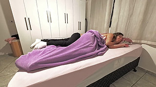 My Stepfather Visits Me at Night to Cum in My Little Pussy