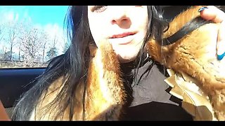 Cheating Wife MilfyCalla Blowjob Outdoor Big Ass POV