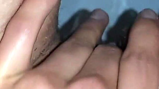 In a Public Toilet, I Jerk off and Pee at the Same Time