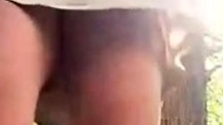 Blonde Amateur Finger Fucked Outdoors In Public