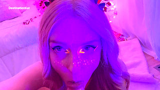Blacklight Blowjob and Ride
