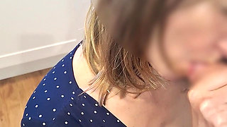 Kitchen rough fucking MILF moaning a lot while squirting, assfingering, licking and insertion of kitchenstuff