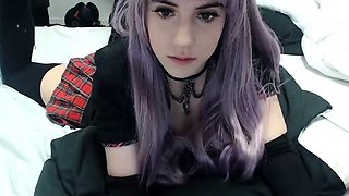 Hot Teen Chloe Toy Masturbates her Clit to Orgasm