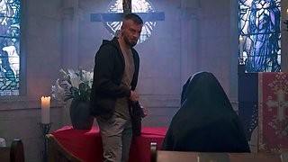 Alex Brand And Matty Mila - Futa Nun Cosplay Sex