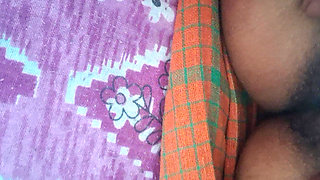 Desi assam  bhabi pussy show and handjob with devar