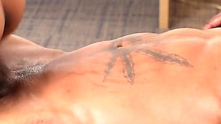 Extreme Bush Pussy Takes Hardcore BBC Creampie