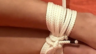 Miriam Naked and Hogtied