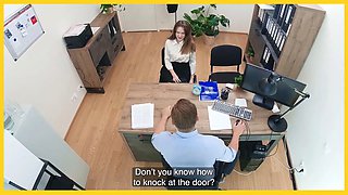 Loan4k. russian beauty una fairy likes to bang strangers on the office table