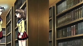 Busty anime teens bound for hard fuck