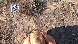 DOGGY STYLE ON THE ROCKS IN PUBLIC
