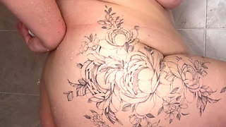 Shaving My Pussy in Shower