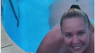 Friends Invited Us Over To Swim And My Perver Husband Took The Opportunity To Have Me Strip