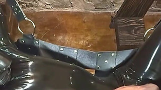 Alex Latex Is Being Used Like a Real Rubber Slut Part 1