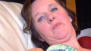 German housewife next door tries her first sex casting