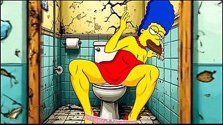 Glory hole, married woman, homer simpson