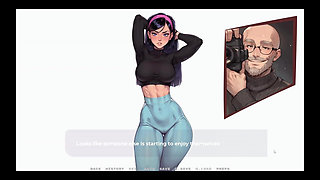 My New Girlfriend [ Taboo Hentai Game ] Ep.34 My GF Do a Sexy Secretary Role Play Photoshoot with a Stranger!