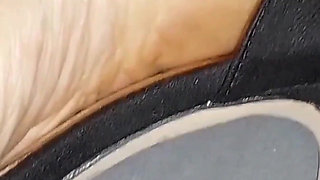 Amateur Blonde Mature Wife Enjoys Sex and Foot Fetish