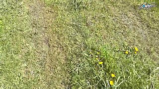 Hot MILF outdoor sex adventure