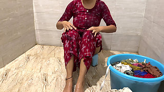 Beautiful Bhabhi First Time Sex with Devar! Pissing in Front with Clear Hindi Audio