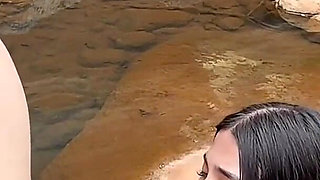 After Classes I Went to the River... I Met a Stranger and Fucked Him Outdoors in Colombia.