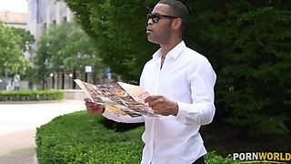 Young Slutty Tourist Matty Takes a BBC at Her Air BnB GP2499