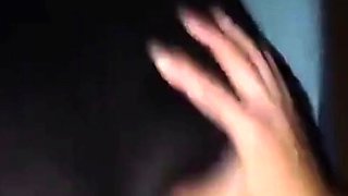 Nerdy Girl Sucks and Fucks in a Car