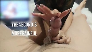 Stepmom Blocks My Cum While I Edge To Porn (Femdom Handjob)