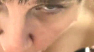 Mature wife marie enjoying a cock melting in her mouth