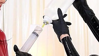 Catheter-milking Machine Orgasm