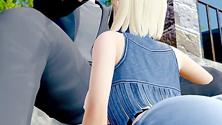Android 18 gets ravaged in every way possible