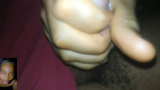 Masturbating with my online girlfriend