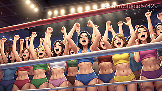 Femdom Boxing Promoter, Public Boot Worship and Punishment