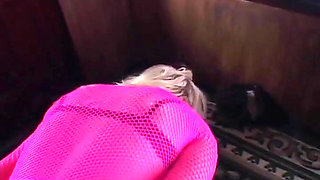 Amazing Blonde Fucked Hard in Both Holes by Nasty Dude