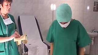 Mature Ladies Turn Medical Exam Into Wet Lesbian Fingering Play